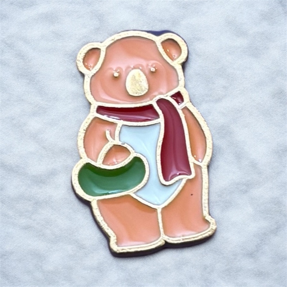 NWOT Bear Enamel Pin